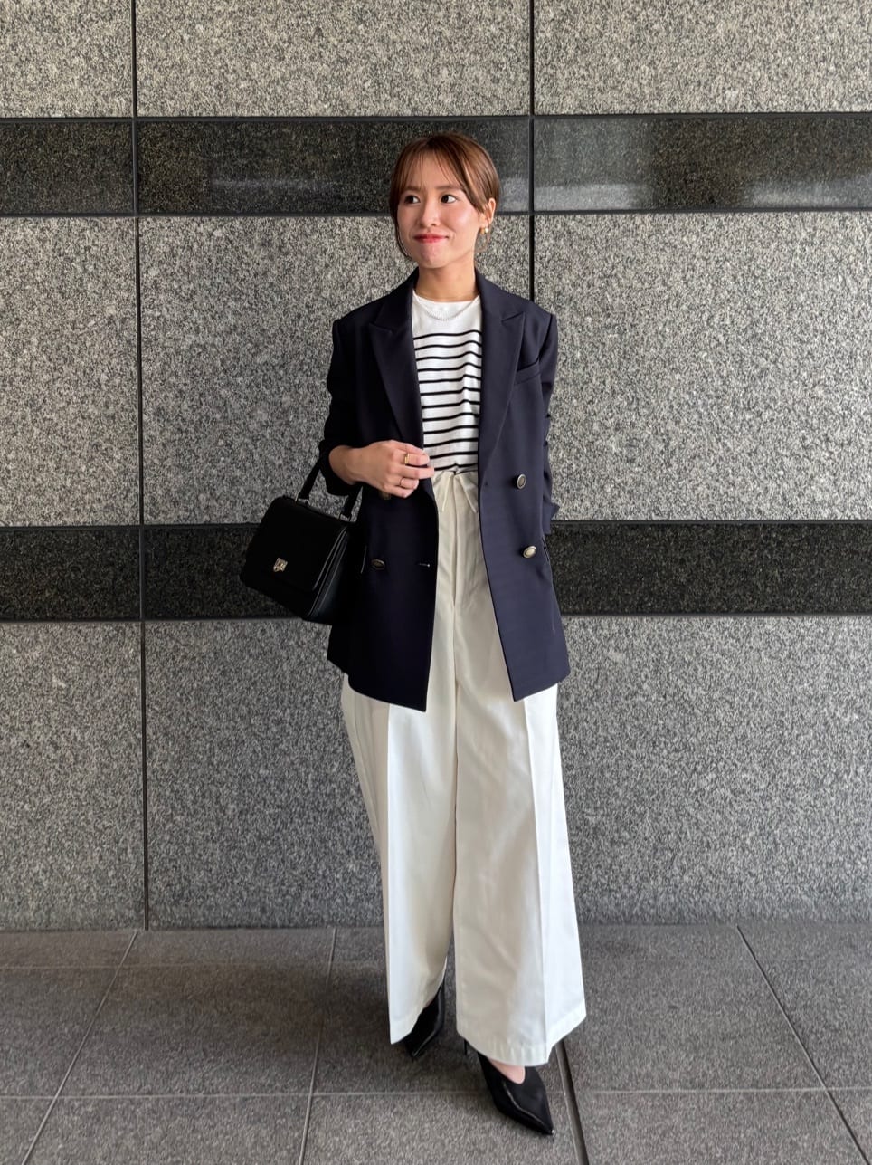 LOUNIEルーニィー　2wayジレブラウス ブラック　黒　定価2.4万 LOUNIEルーニィー 2wayジレブラウス ブラック 黒 定価2.4万