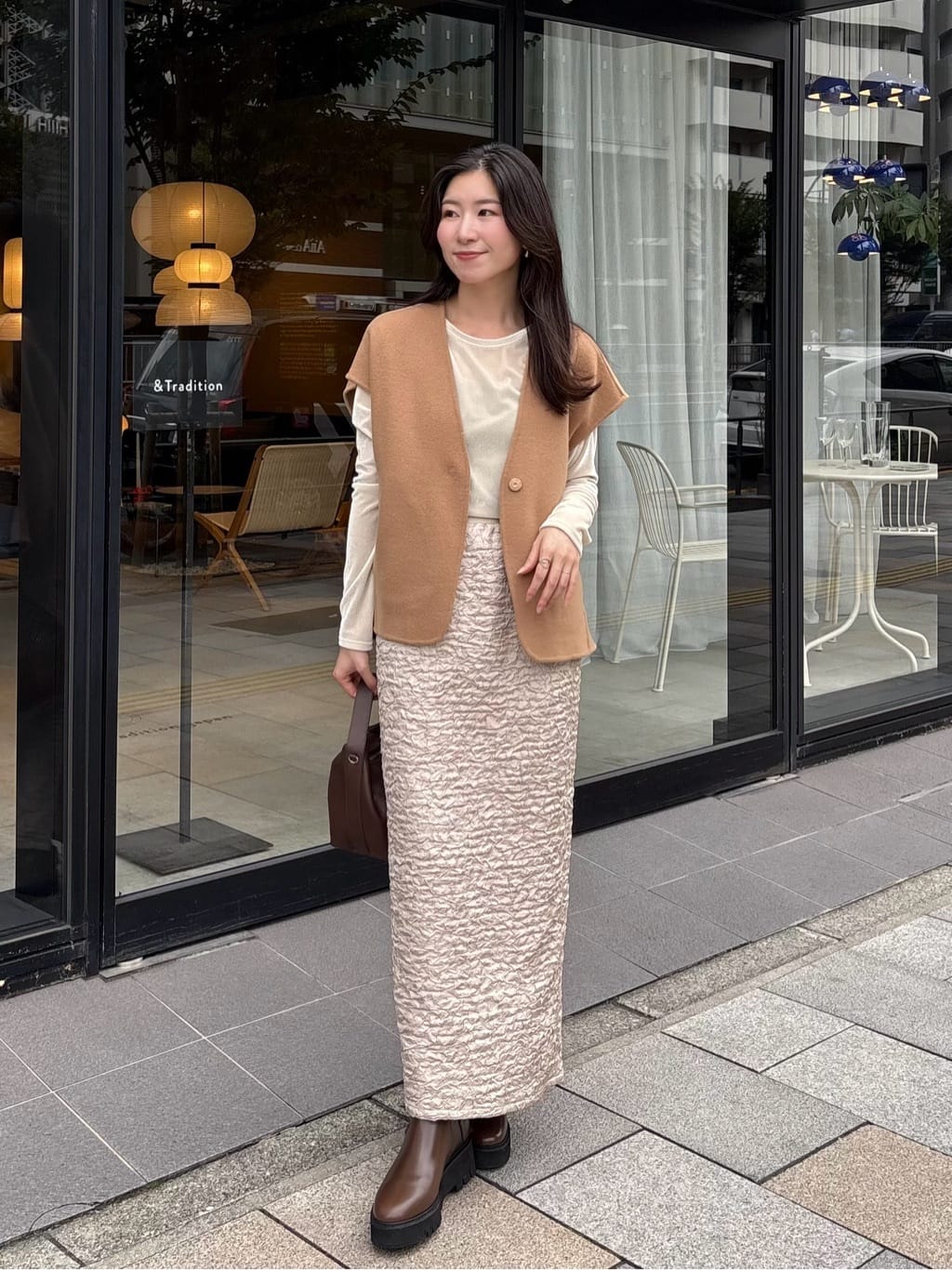 【美品】LOUNIE ノーカラージャケット Vネック ベルト付き 羽織 ゆったり Information｜LOUNIE（ルーニィ）公式サイト／公式オンラインストア