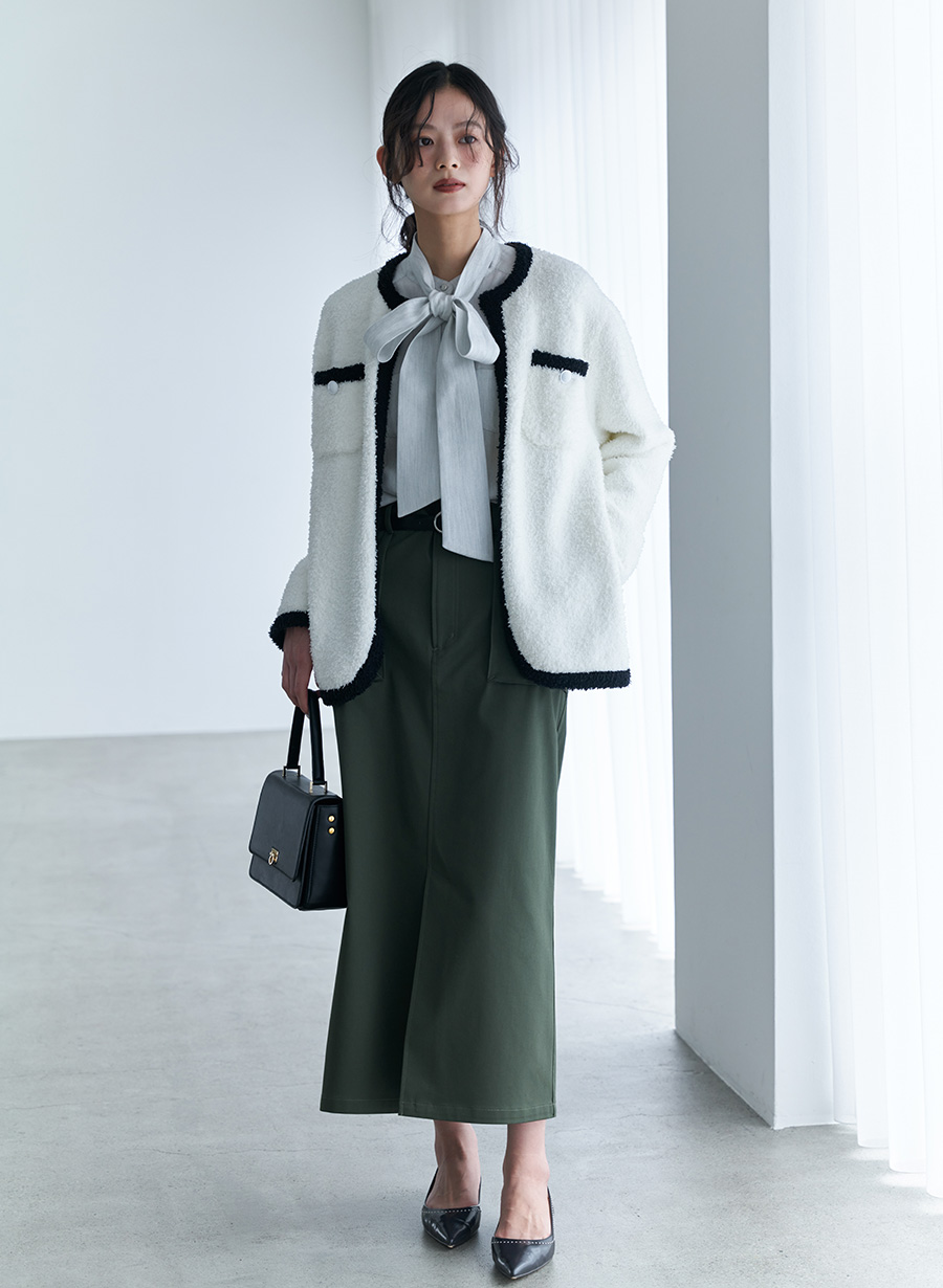 LOUNIE ルーニー サイズ38 襟が可愛いジャケット　取り外し可能です！ Information｜LOUNIE（ルーニィ）公式サイト／公式オンラインストア