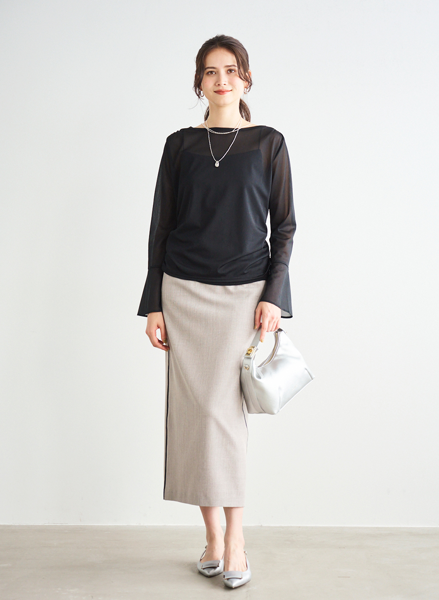 ✨極美品✨LOUNIE セットアップ ノーカラー ツイード 銀ボタン 36 S LAUIR ジャケット ノーカラージャケット 金ボタンツイード