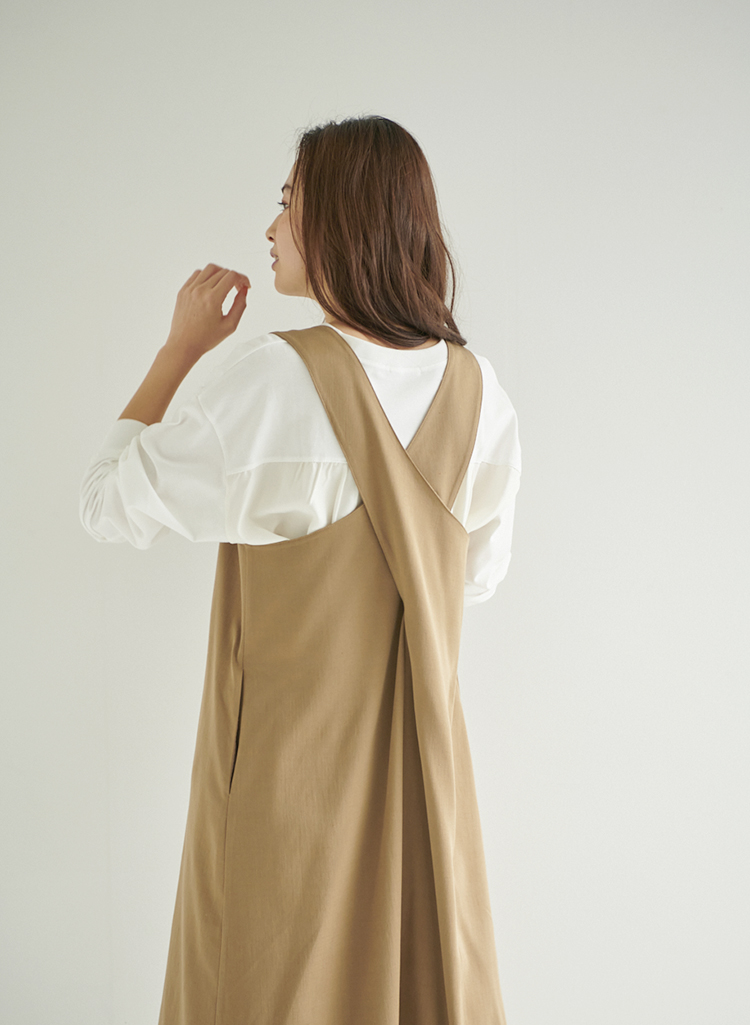 バッククロスワンピース Lounie ルーニィ 公式サイト 公式オンラインストア