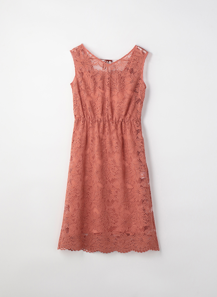 バックシャンカシュクールレースワンピース Lounie ルーニィ 公式サイト 公式オンラインストア