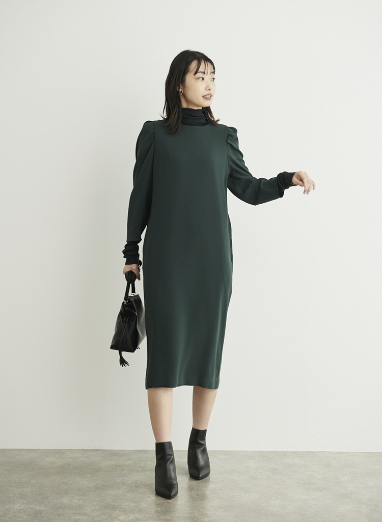 ビッグカラーワンピース Lounie ルーニィ 公式サイト 公式オンラインストア