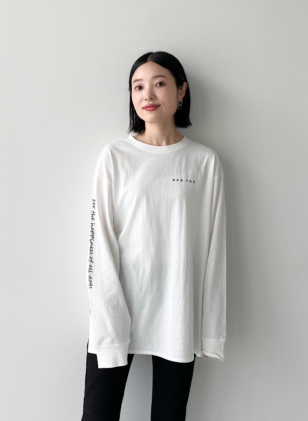 フォトプリントロングスリーブTシャツ｜LOUNIE（ルーニィ）公式サイト