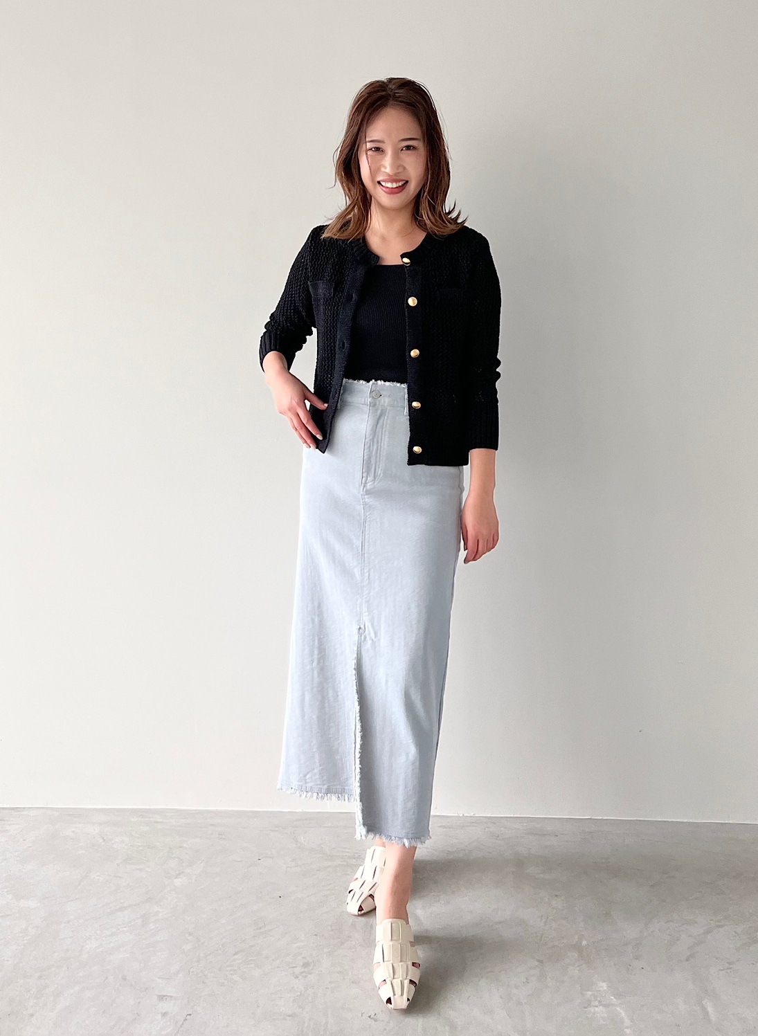 反物 浴衣 LOUNIE / シャンブレーナロースカート - 通販 - www