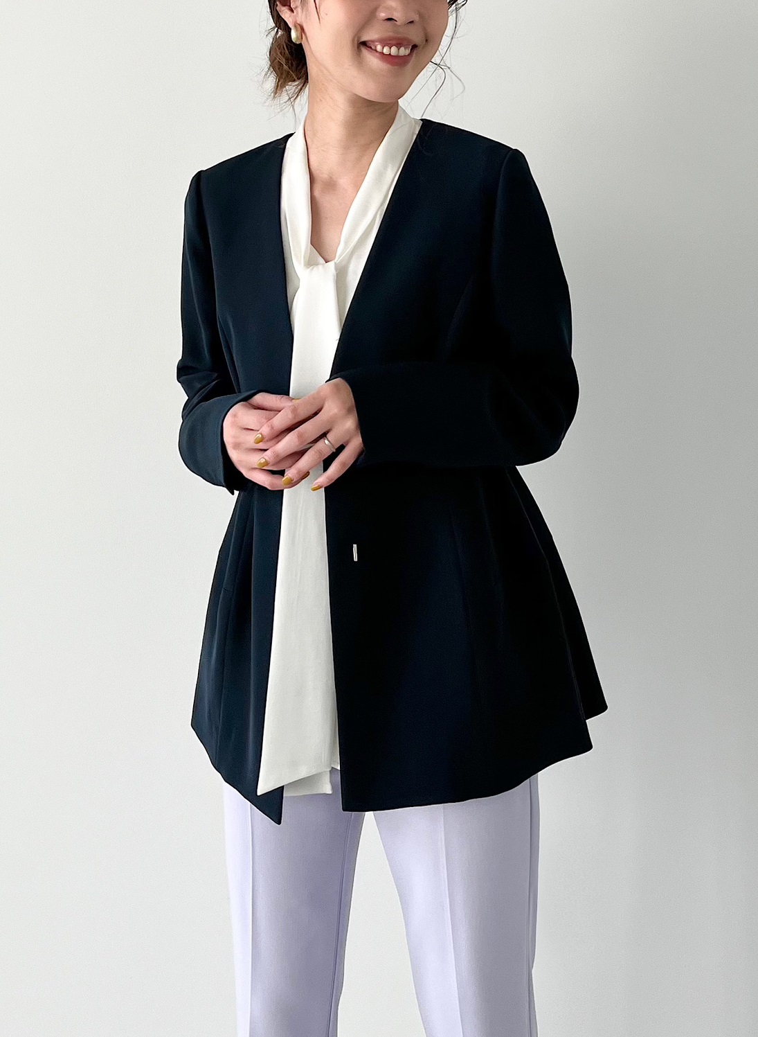 USA製 Talbots PETITES フリンジ ツイードジャケット | haivang1855.com