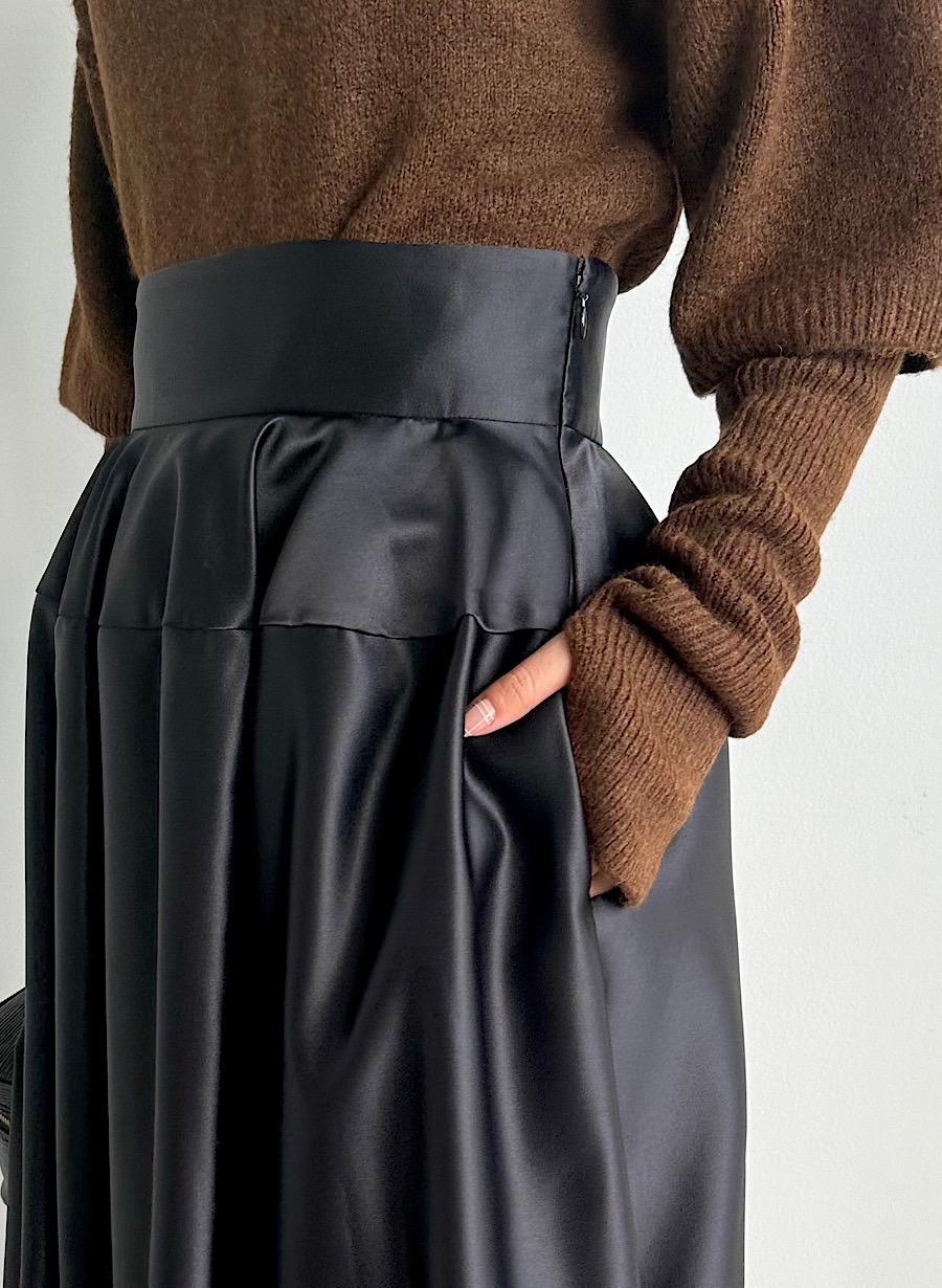 ルーニィベロア風スカート - ひざ丈スカート