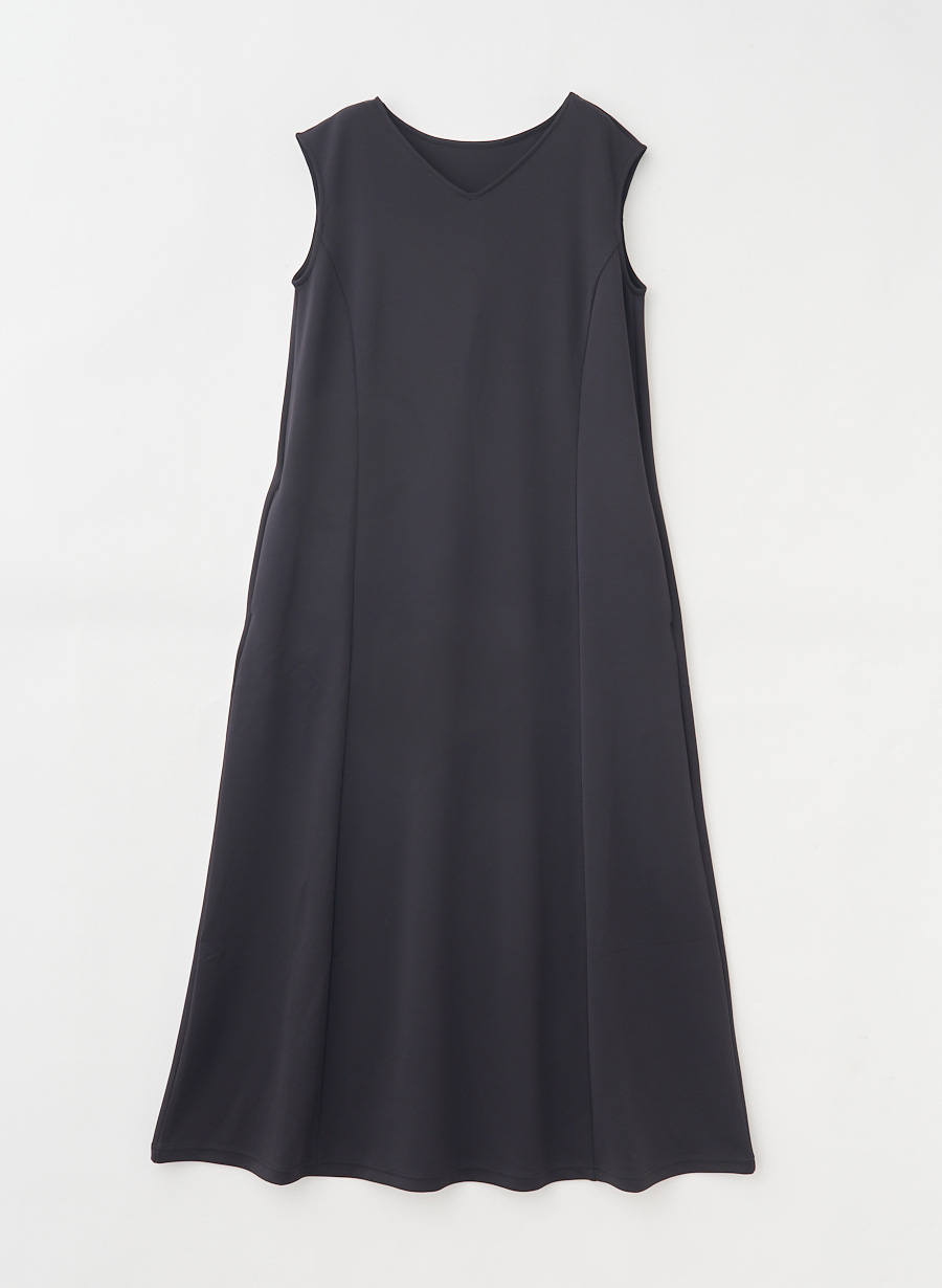 yori ヨリ 速乾ストレッチコンビネゾン 黒36 ノースリーブカットソー