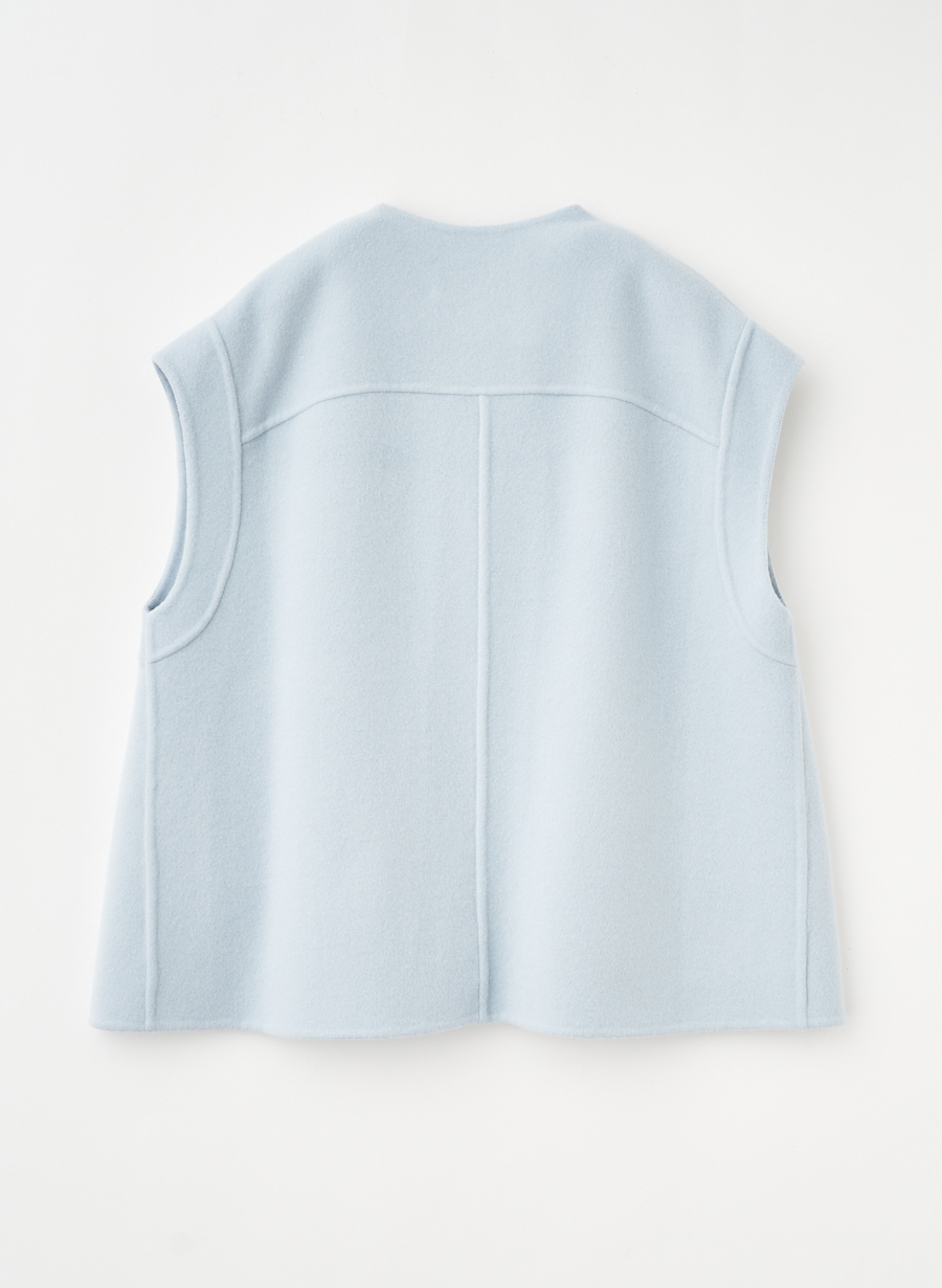 LOUNIE super 100's リバーショートジレ