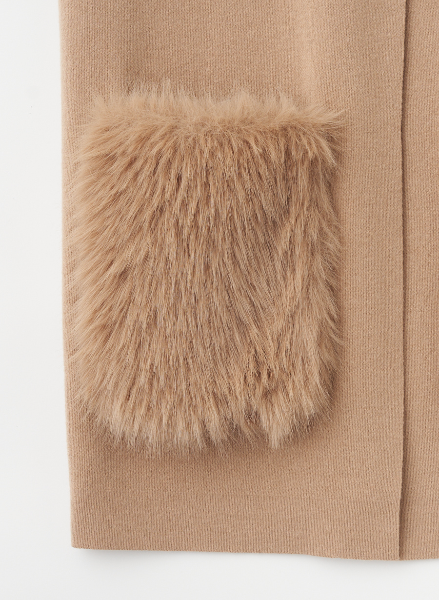 EC限定】ファーポケットニットジレ｜LOUNIE（ルーニィ）公式サイト