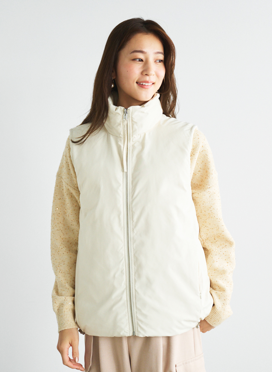 EC限定】リバーシブルサステナダウンベスト｜LOUNIE（ルーニィ）公式