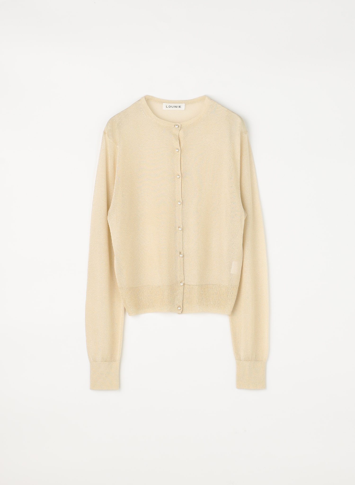 ラメニットカーディガン｜LOUNIE（ルーニィ）公式サイト／公式