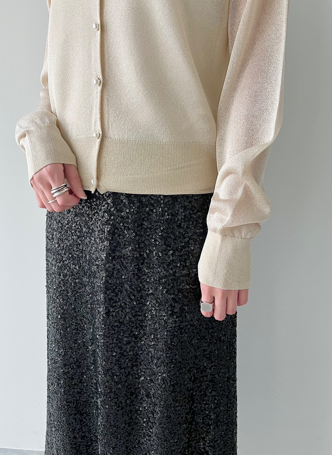 ラメニットカーディガン｜LOUNIE（ルーニィ）公式サイト／公式