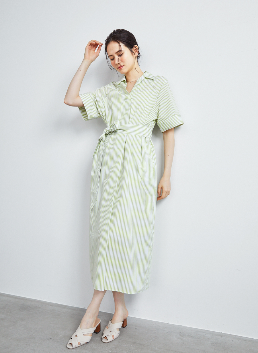 Tie.Me ストライプワンピース ONE-PIECE – Tie.Me