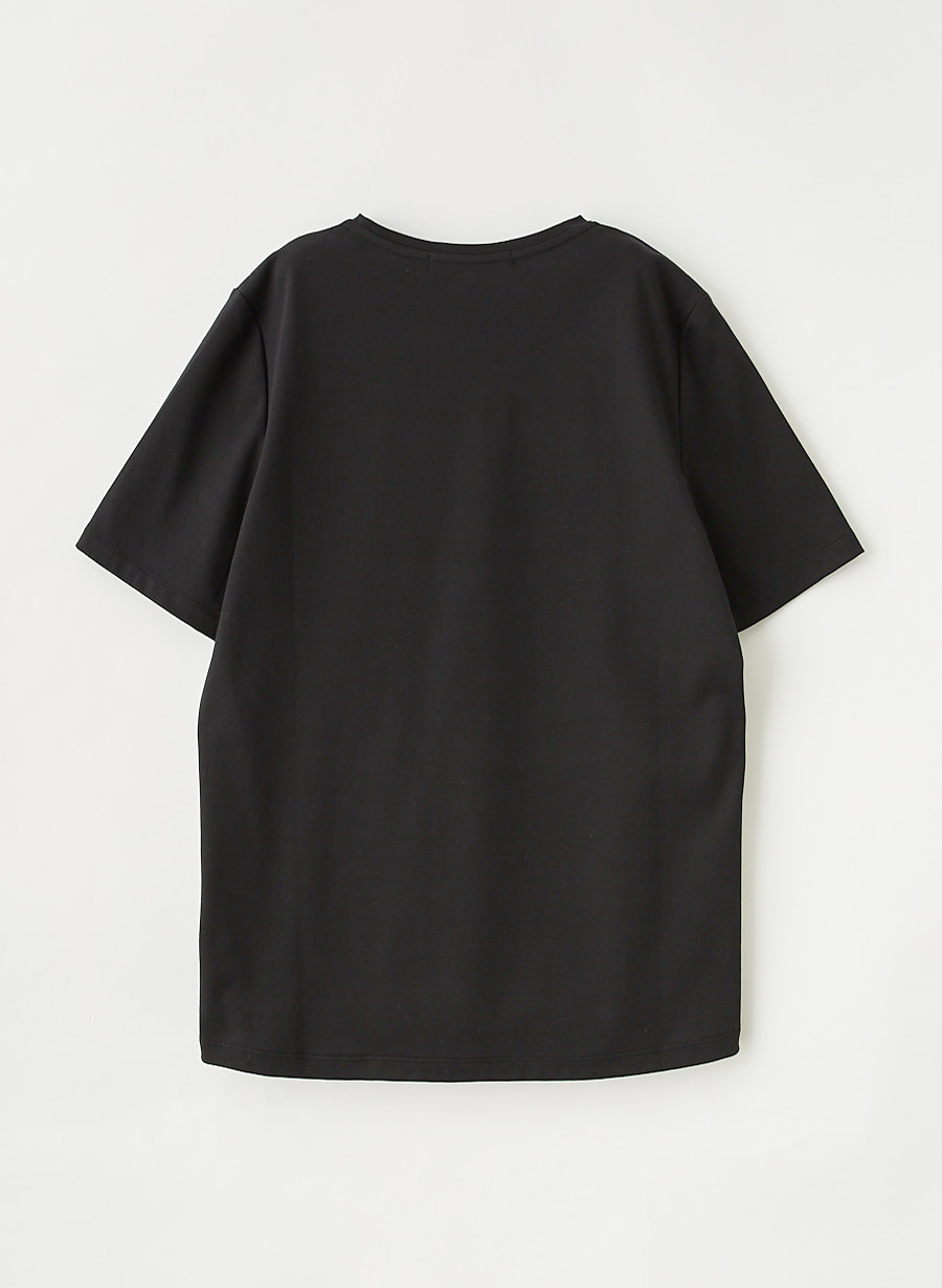LOUNIE ブラック半袖Tシャツ ベーシックTシャツ｜LOUNIE（ルーニィ）公式サイト／公式