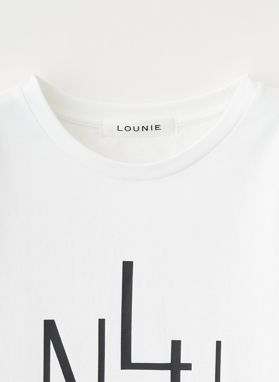 グラフィックロゴTシャツ｜LOUNIE（ルーニィ）公式サイト／公式