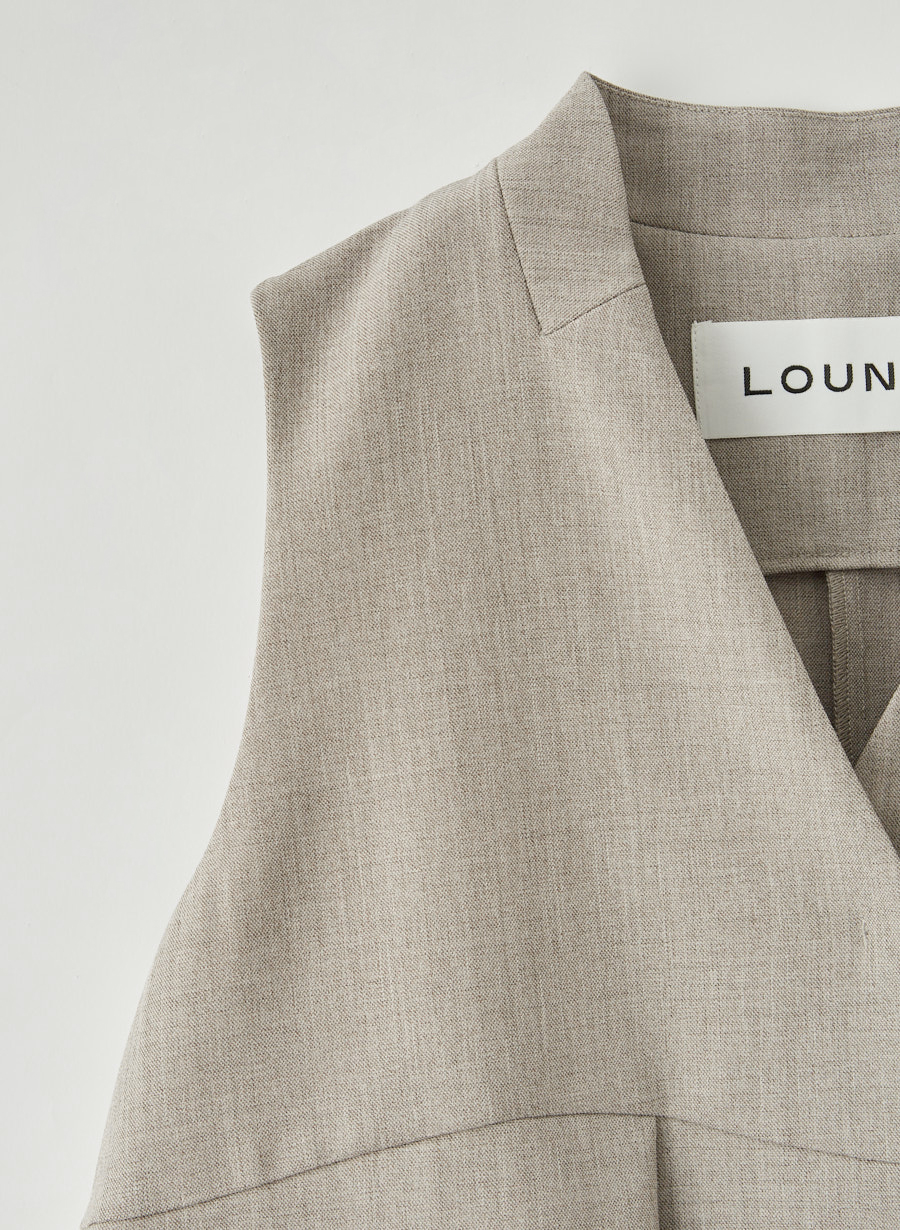 ショートペプラムジレ/セットアップ可｜LOUNIE（ルーニィ）公式サイト