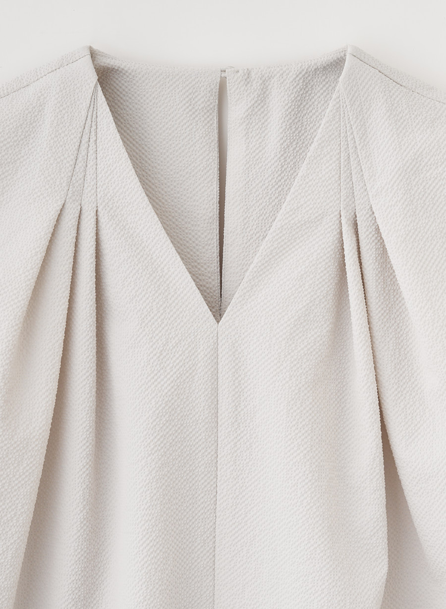 フレンチスリーブプリントブラウス フレンチスリーブプリントブラウス｜LOUNIE（ルーニィ）公式