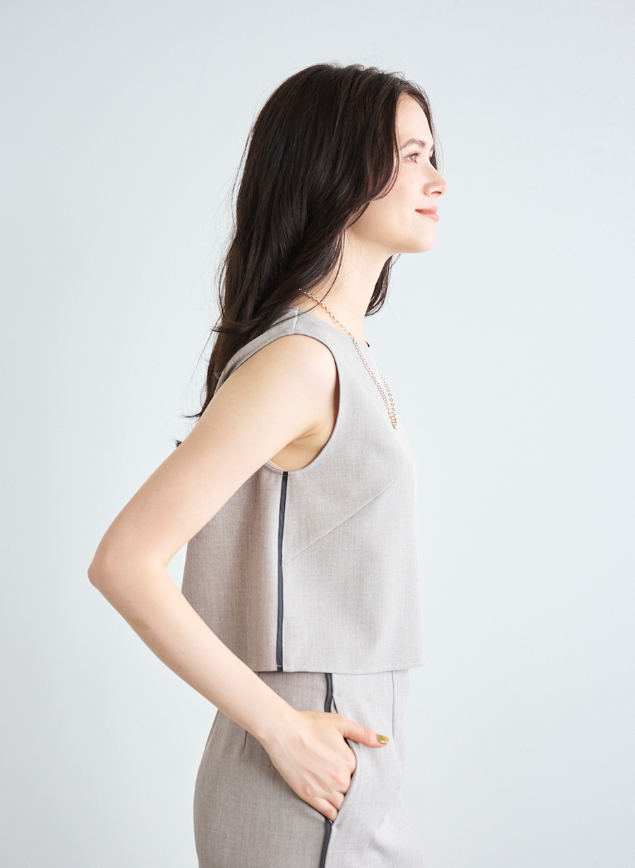 LOUNIE ノースリーブ　ブラウス ルーニィ LOUNIE ブラウス （1） -ファッション通販 FASHION WALKER