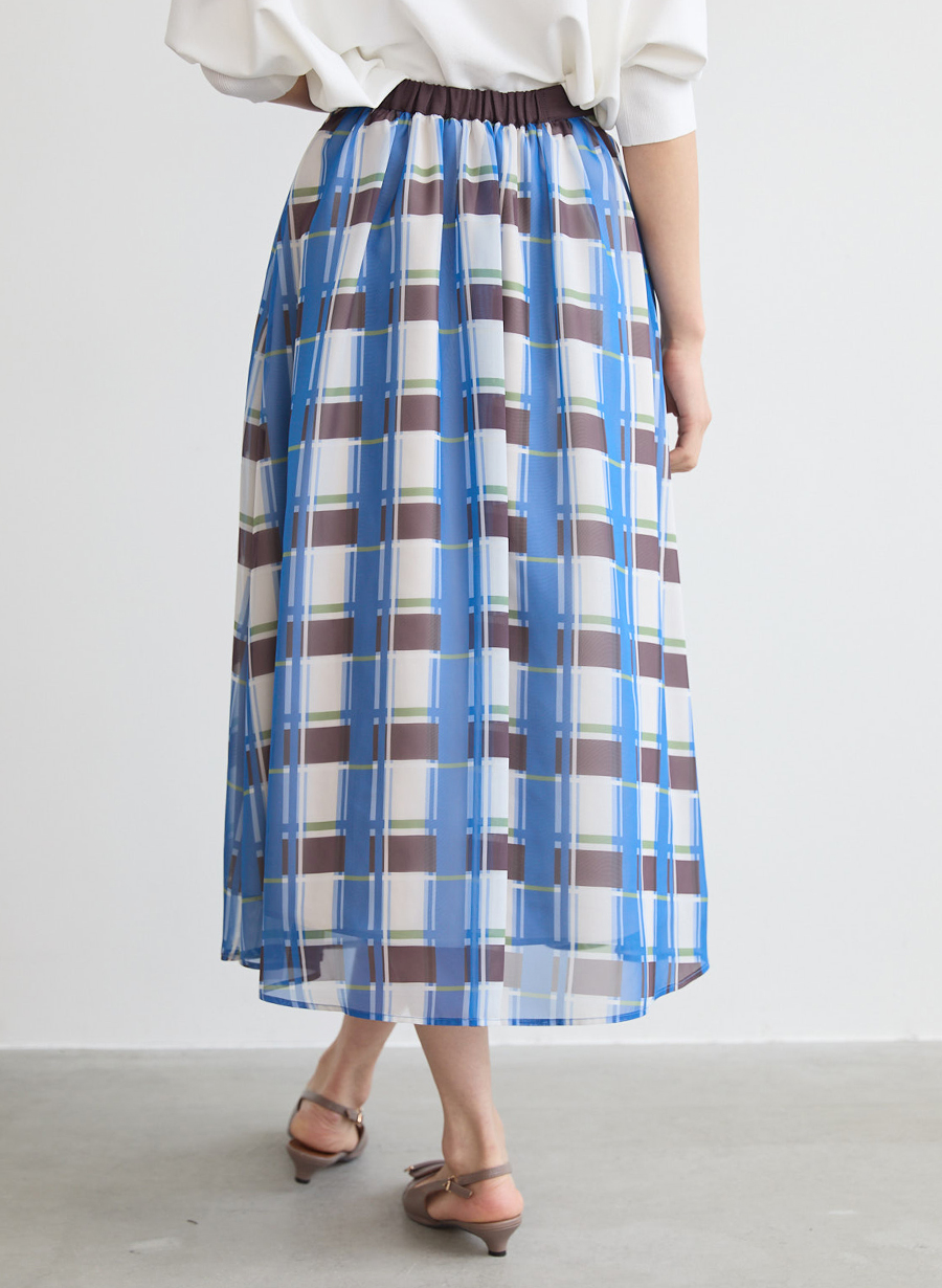 CIVIDINI チェック柄デザインスカート/清涼/新品未使用 GEMEDA スカート チェック柄ミニスカート : ZOZOTOWN Yahoo!店