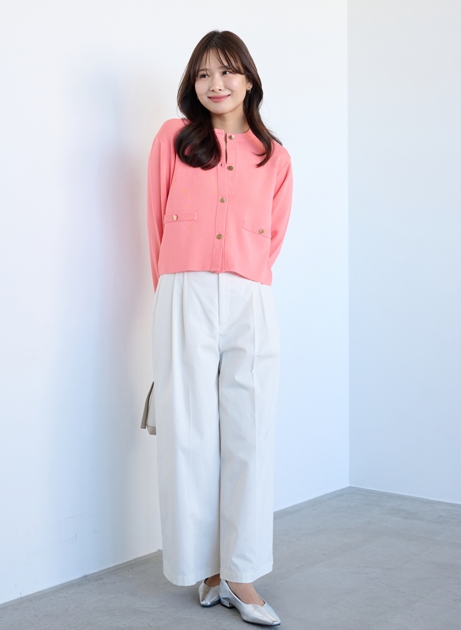 ターンバックベルトチノワイドパンツ｜LOUNIE（ルーニィ）公式サイト