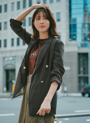 美品★ ルーニィ　シアージャケット シアーテーラードジャケット｜LOUNIE（ルーニィ）公式サイト