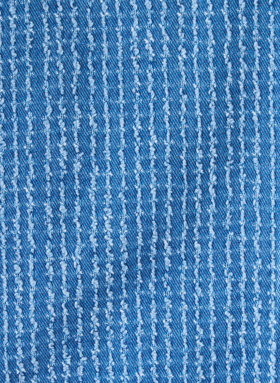 ニードルパンチデニムジャケット/セットアップ可｜LOUNIE（ルーニィ