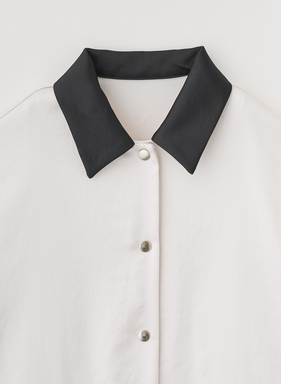 LOUNIE サテンシャツブルゾン サテンシャツブルゾン｜LOUNIE（ルーニィ）公式サイト／公式