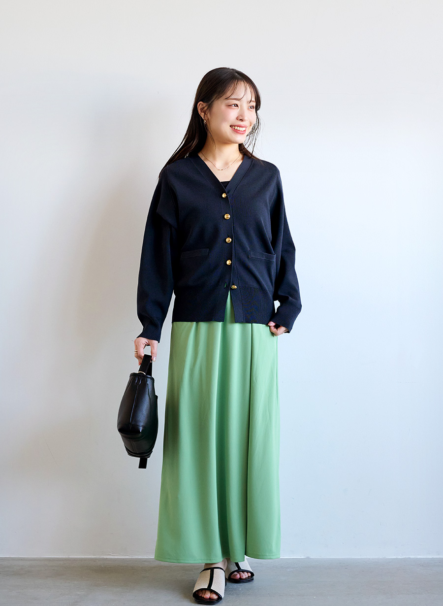 ラップ風カットソーロングスカート｜LOUNIE（ルーニィ）公式サイト