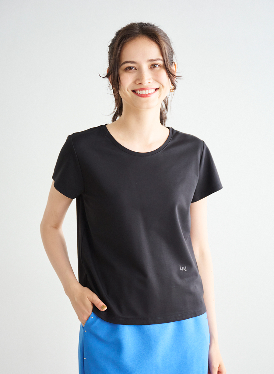 【LOUNIE】オーバーサイズ ブラックシャツ 長袖 38 新品 オーバーサイズ ロング丈バンドカラー長袖シャツ 通販【ニッセン】