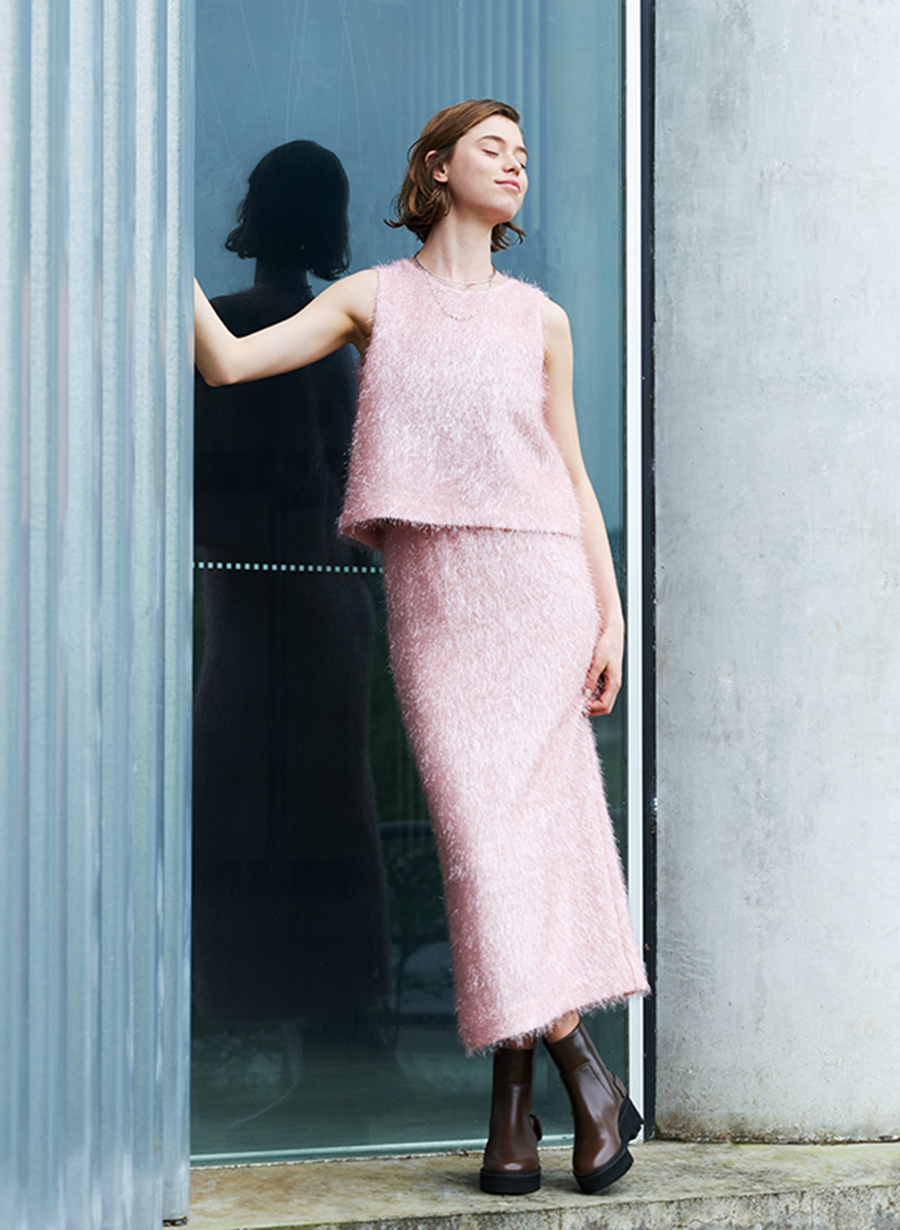 シャギーチュールプルオーバー シャギープルオーバー|allureville OFFICIAL SITE / ONLINE SHOP