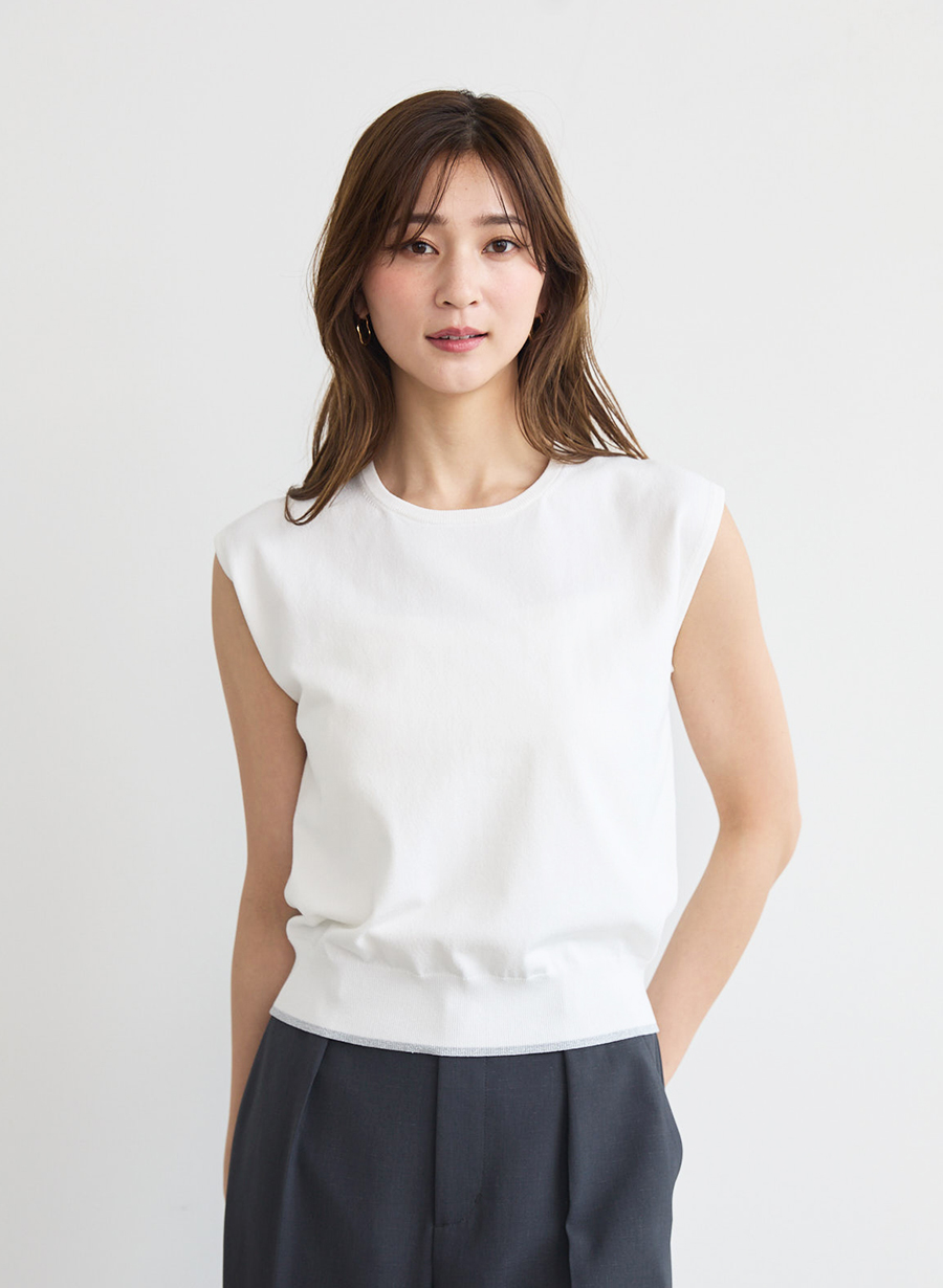 LOUNIE ルーニィ ダブルブレストジレ ベージュ Lサイズ✨新品未使用品✨ 秋通勤の新定番「ジレセットアップ」｜LOUNIE（ルーニィ）公式