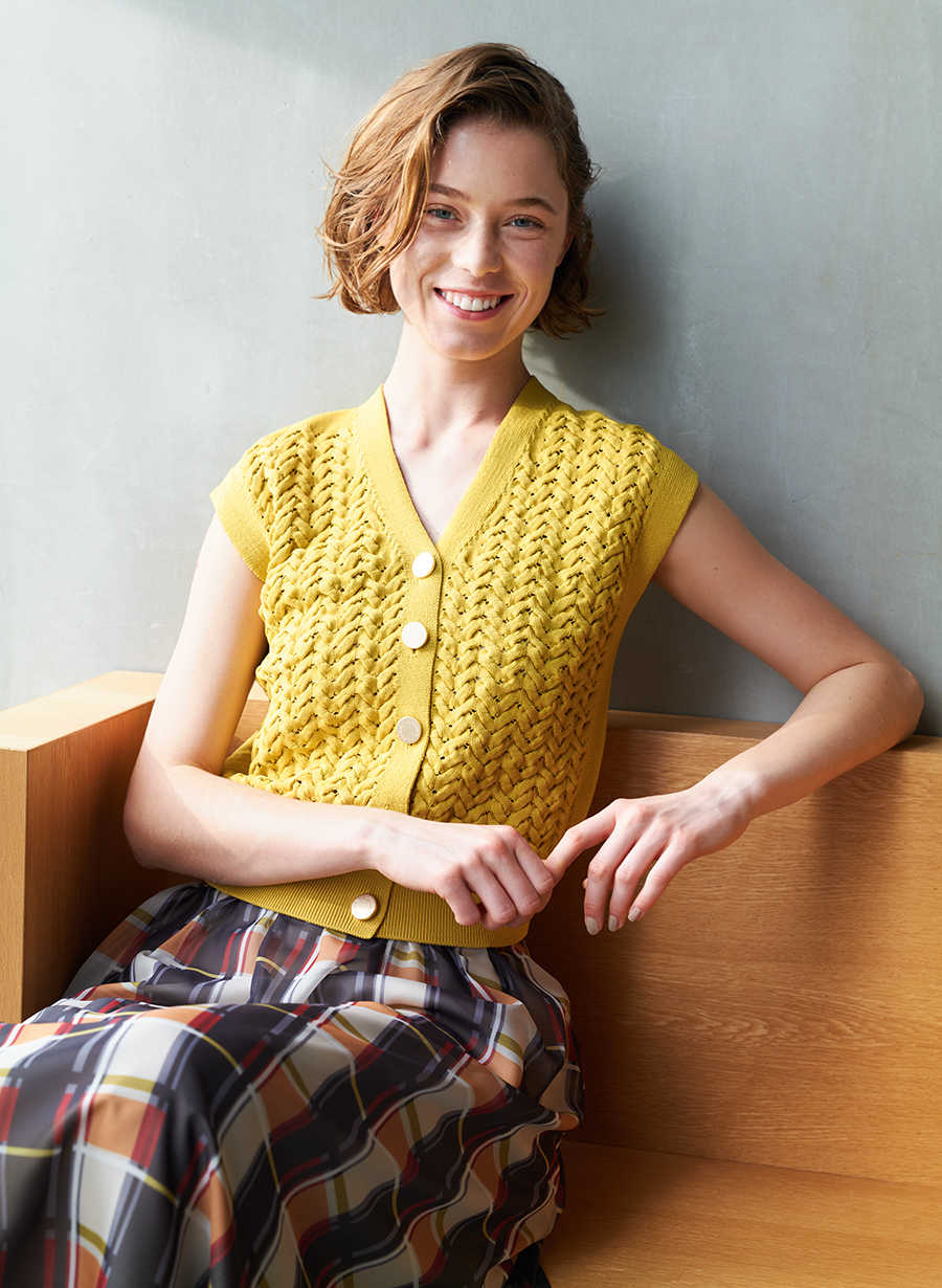 トップス YILON Petit ribbon knit YILON Petit ribbon knit - メルカリ