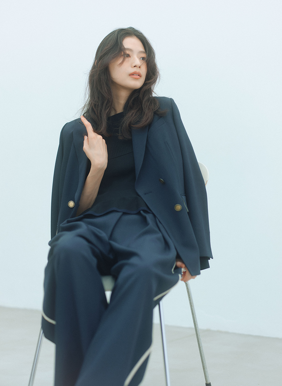 未使用　LOUNIE ルーニィ　ペプラム　ニット　プルオーバー　定価19800円 ペプラムリブニットプルオーバー｜LOUNIE（ルーニィ）公式サイト