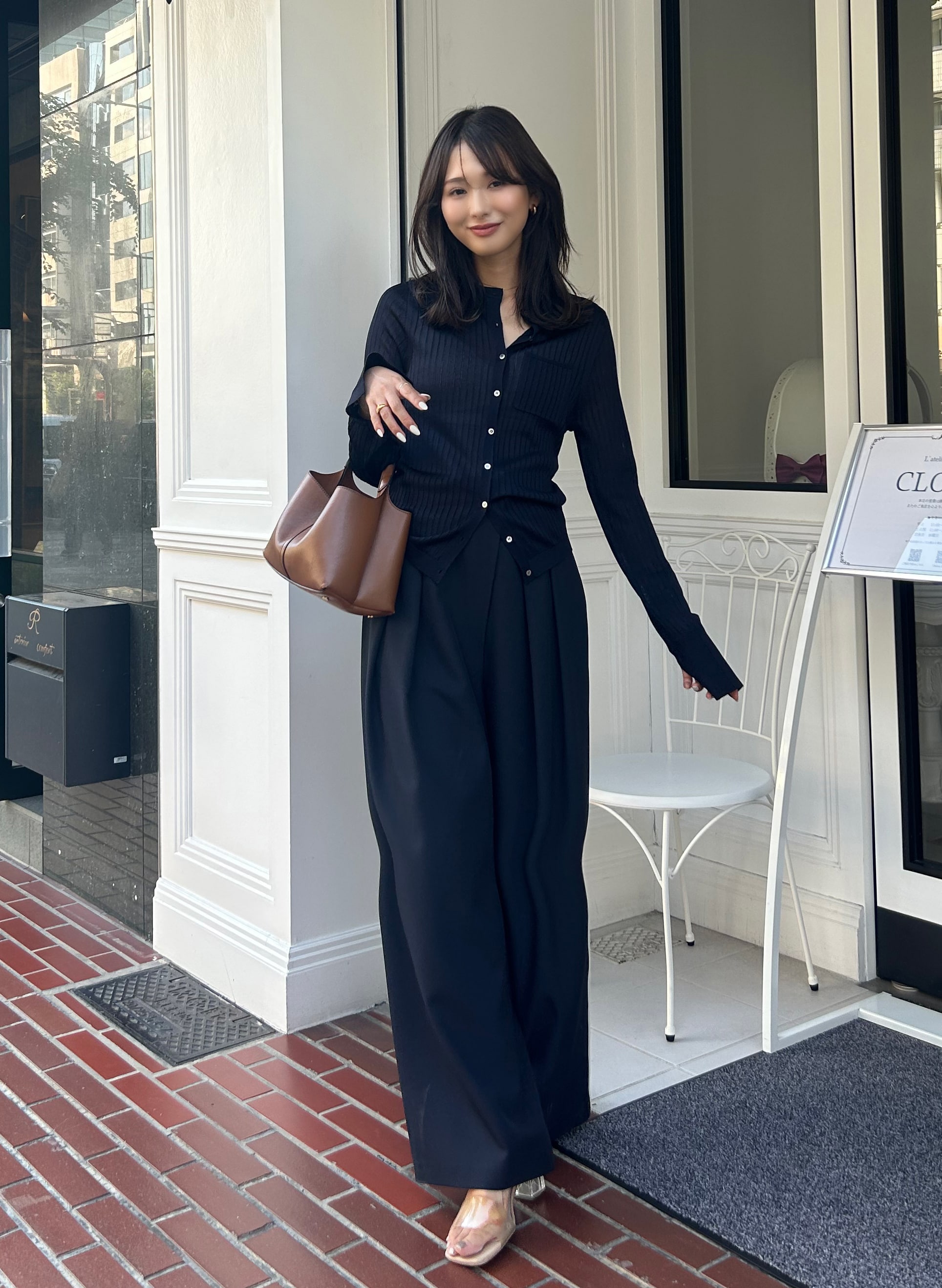 新品 LOUNIE リブロングカーディガン アセテートリブカーディガン|LOUNIE(ルーニィ)公式サイト