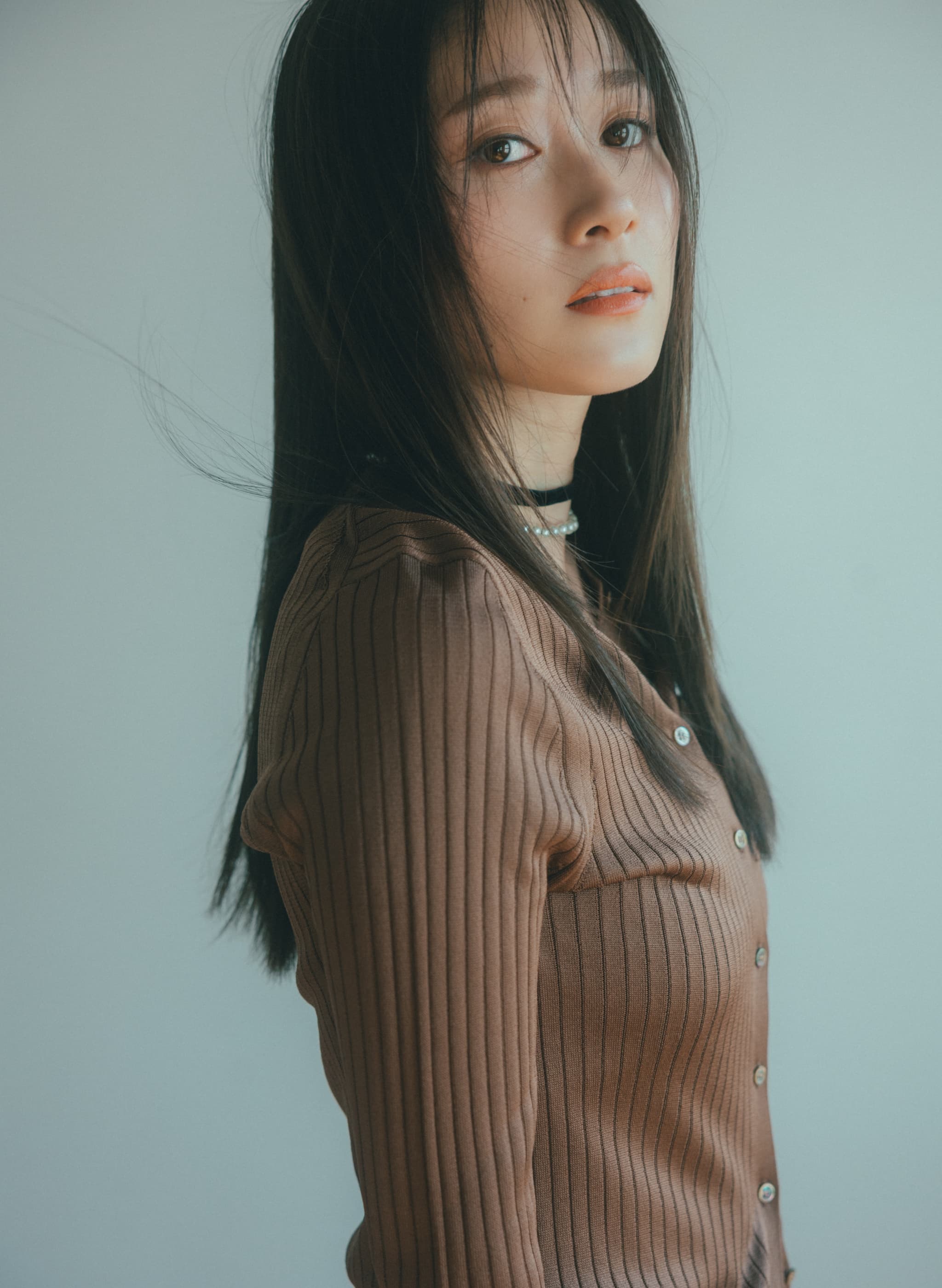 アセテートリブカーディガン｜LOUNIE（ルーニィ）公式サイト