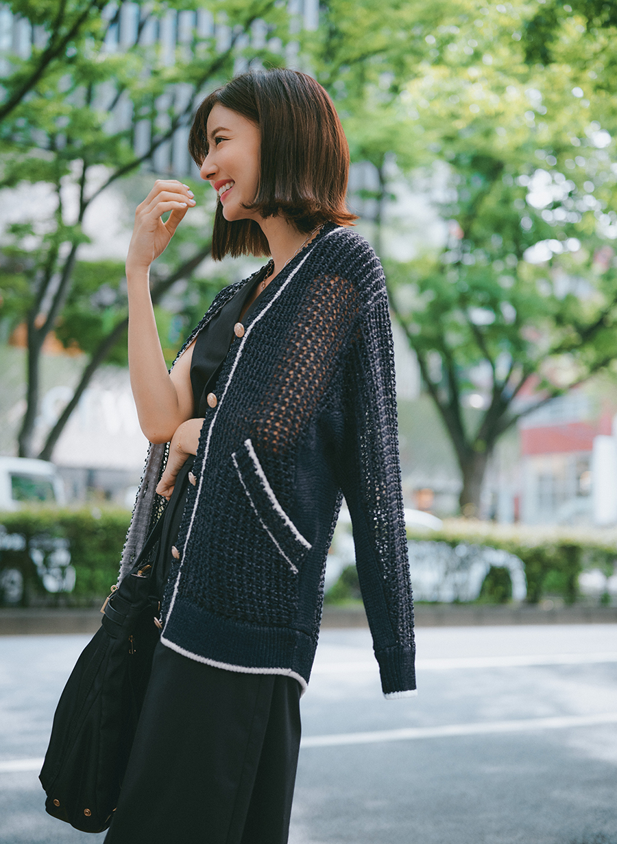 美品★ルーニィ カーディガン チルデンニットカーディガン｜LOUNIE（ルーニィ）公式サイト