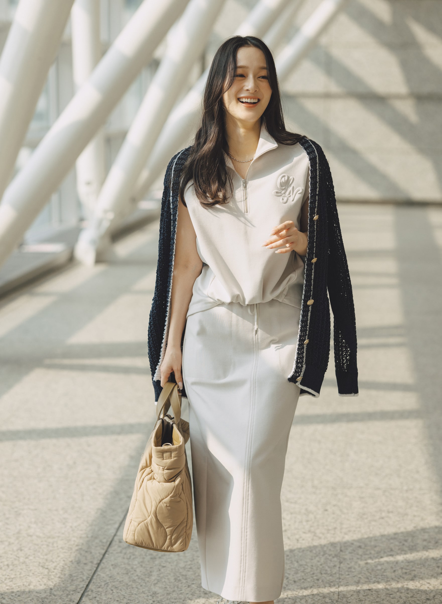 ルーニィlounie Color Me Ready カーディガン　今季新品未使用 私らしい”カラーに出会うColor Me Ready！ 7 Colors One-Piece