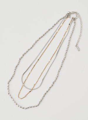 ルーチェリンクネックレス(細)/イエローゴールド/K10 | peau_jewelry