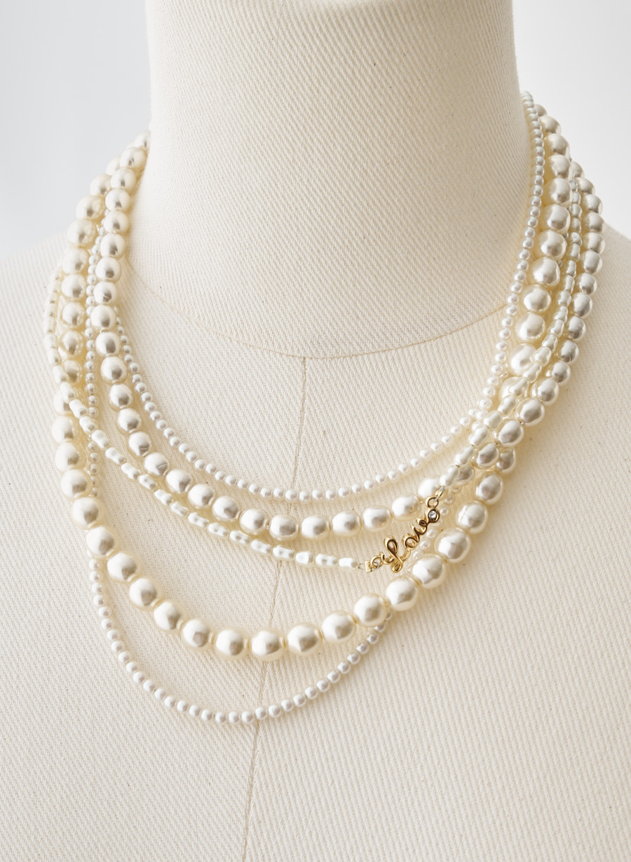 パールデザインネックレス｜LOUNIE（ルーニィ）公式サイト／公式