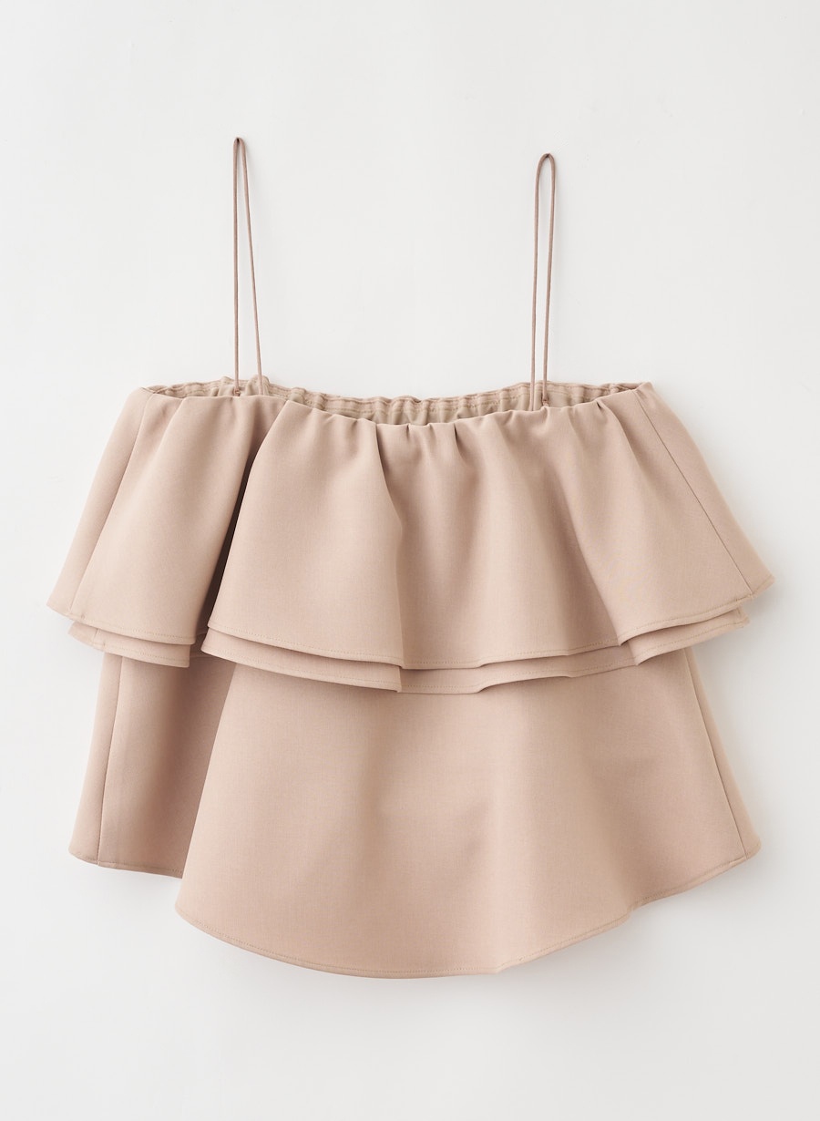 吉田理紗さんコラボ】ラッフルデザインビスチェ｜LOUNIE（ルーニィ