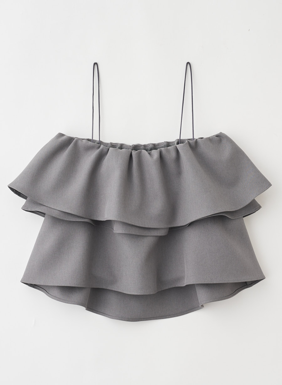 吉田理紗さんコラボ】ラッフルデザインビスチェ｜LOUNIE（ルーニィ