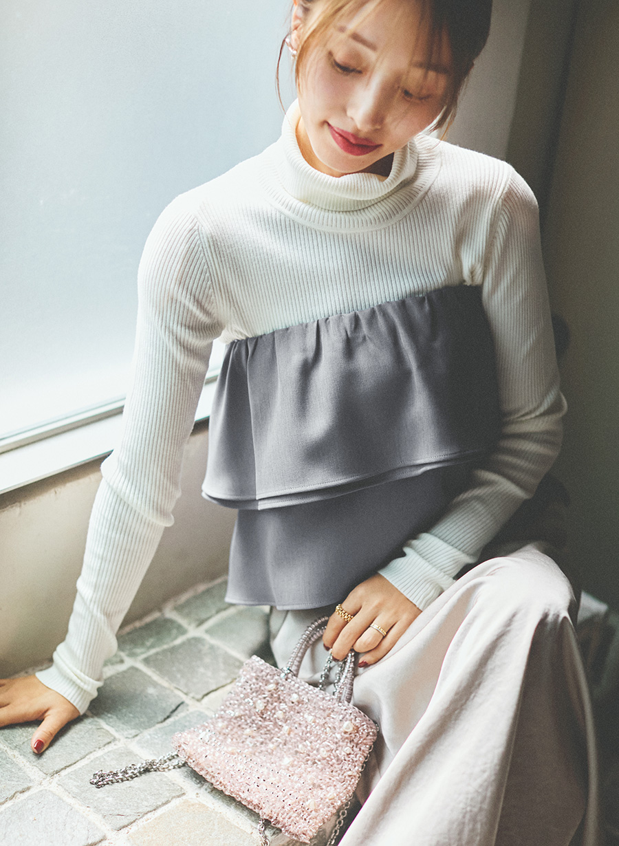 最終大サービスです‼️ 新品 LOUNIE コーラルピンク 長袖シャツ PINK 品よく華やぐ大人ピンク｜LOUNIE（ルーニィ）公式サイト