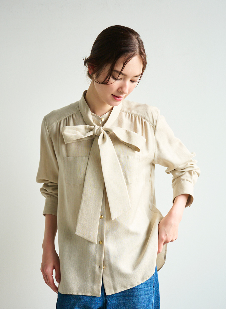 ※専用【人気商品】LOUNIE 麻調のコンビネゾン カシュクールコンビネゾン｜LOUNIE（ルーニィ）公式サイト／公式