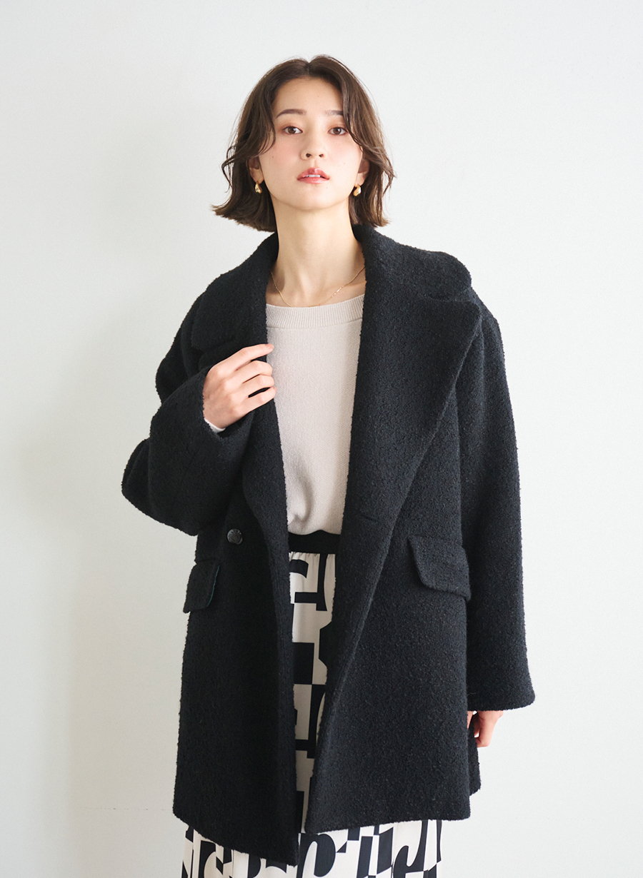 モヘア＞ループツイードPコート｜LOUNIE（ルーニィ）公式サイト／公式