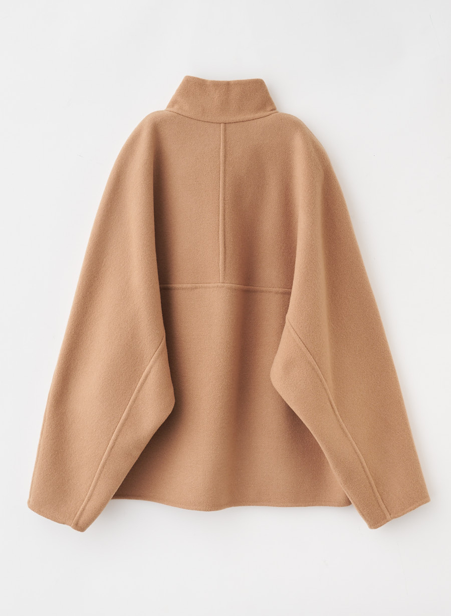 super 100's＞スタンドカラーリバーコート｜LOUNIE（ルーニィ）公式