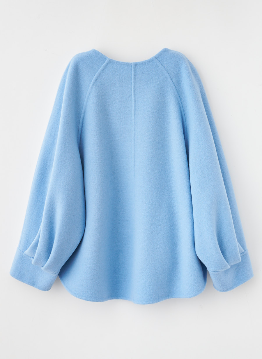 EC限定色】＜super 100's＞リバーノーカラーショートコート｜LOUNIE