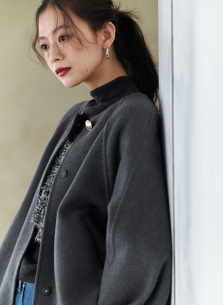 【新品未使用】 ルーニー　lounie リバーショートコート 新品未使用】 ルーニー lounie リバーショートコート 商品一覧