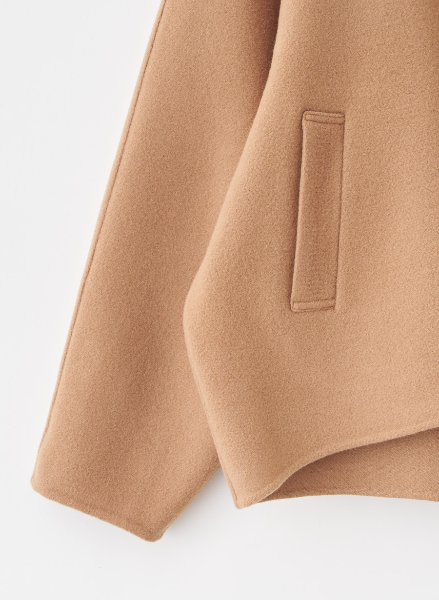 EC限定色】＜super 100's＞スタンドカラーリバーコート｜LOUNIE