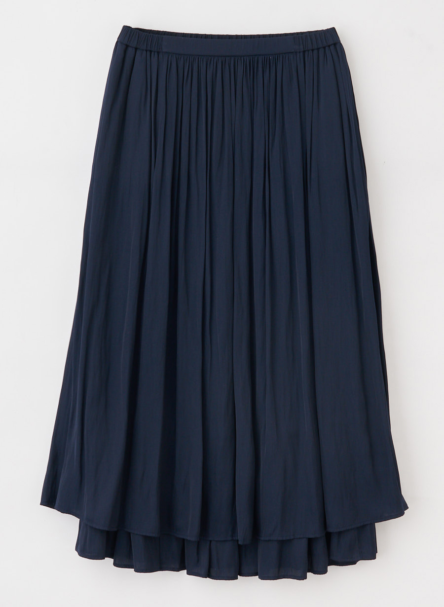 未使用品　ルーニィ♥【現行品】プリーツティアードスカート　ブラウン　38 プリーツティアードスカート｜LOUNIE（ルーニィ）公式サイト